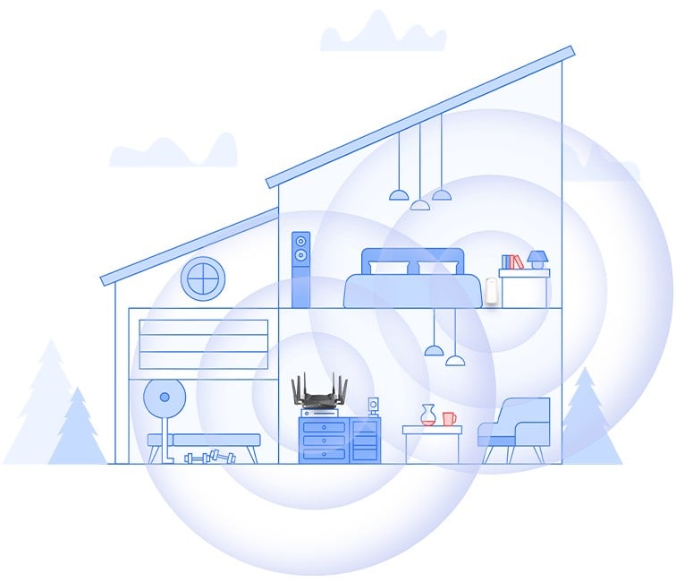 D-Link AX1800 Mesh Wi-Fi 6 Range Extender Access Point