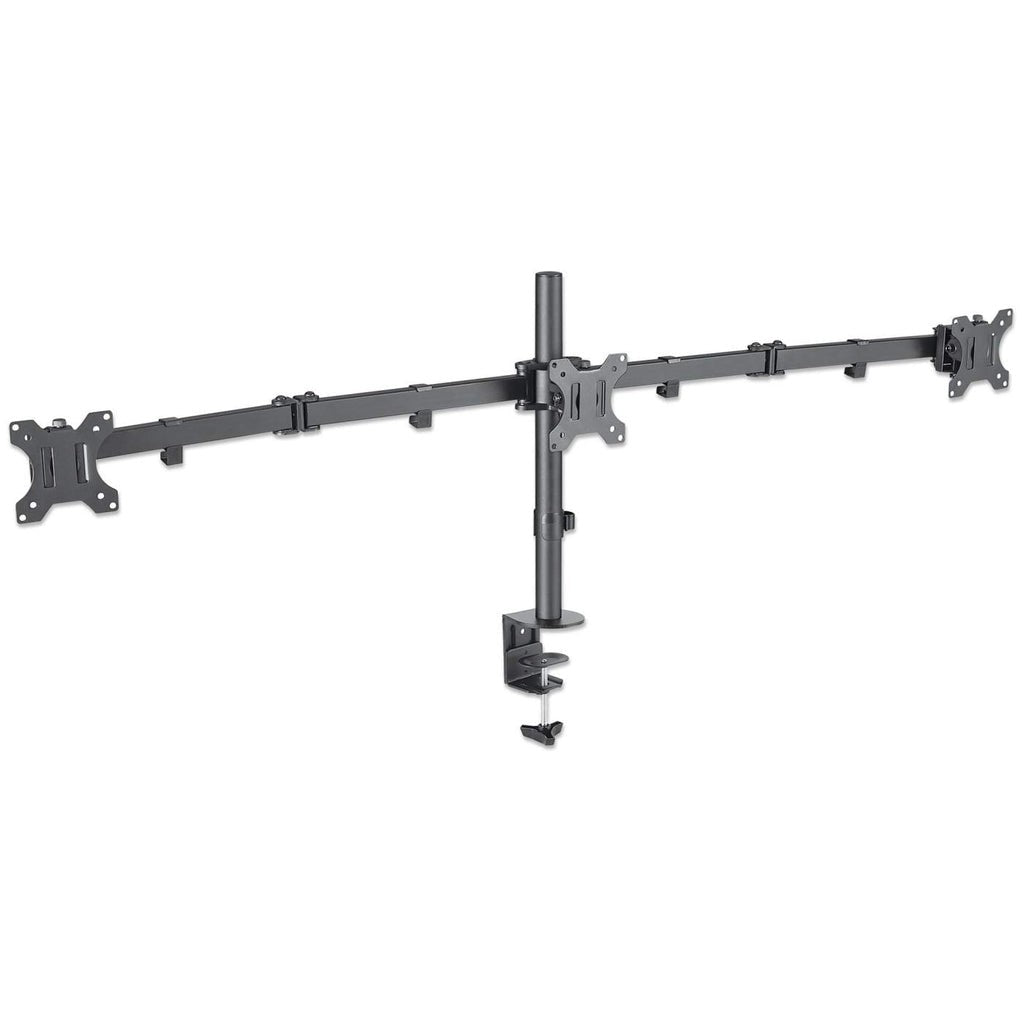 "Manhattan 461658 Bras de montage de bureau 3x LCD 27"""