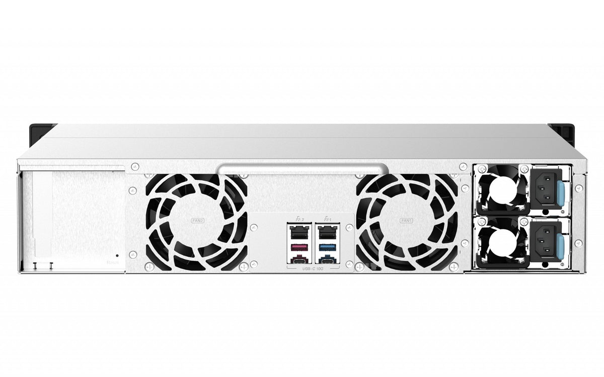 QNAP 12-bay rackmount NAS AMD RyzenV1000