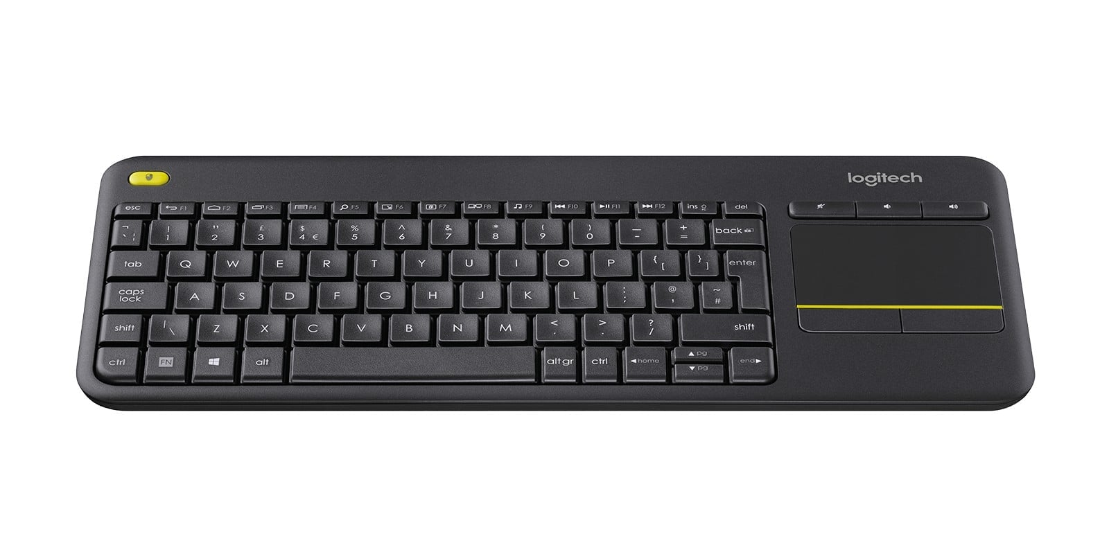 Logitech 920-007119 K400 Plus Clavier sans fil avec pavé tactile