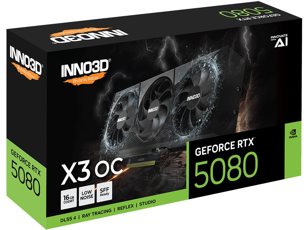 INNO3D GeForce RTX 5080 X3 OC 16GB GDDR7 DLSS4