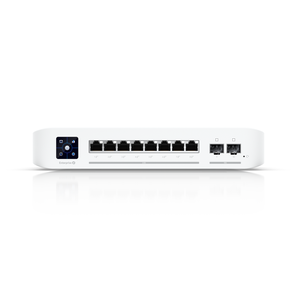 Ubiquiti USW-ENTERPRISE-8-POE Networks UniFi Enterprise 8 PoE Géré L3 2.5G Ethernet (100/1000/2500) Connexion Ethernet, supportant l'alimentation via ce port (P