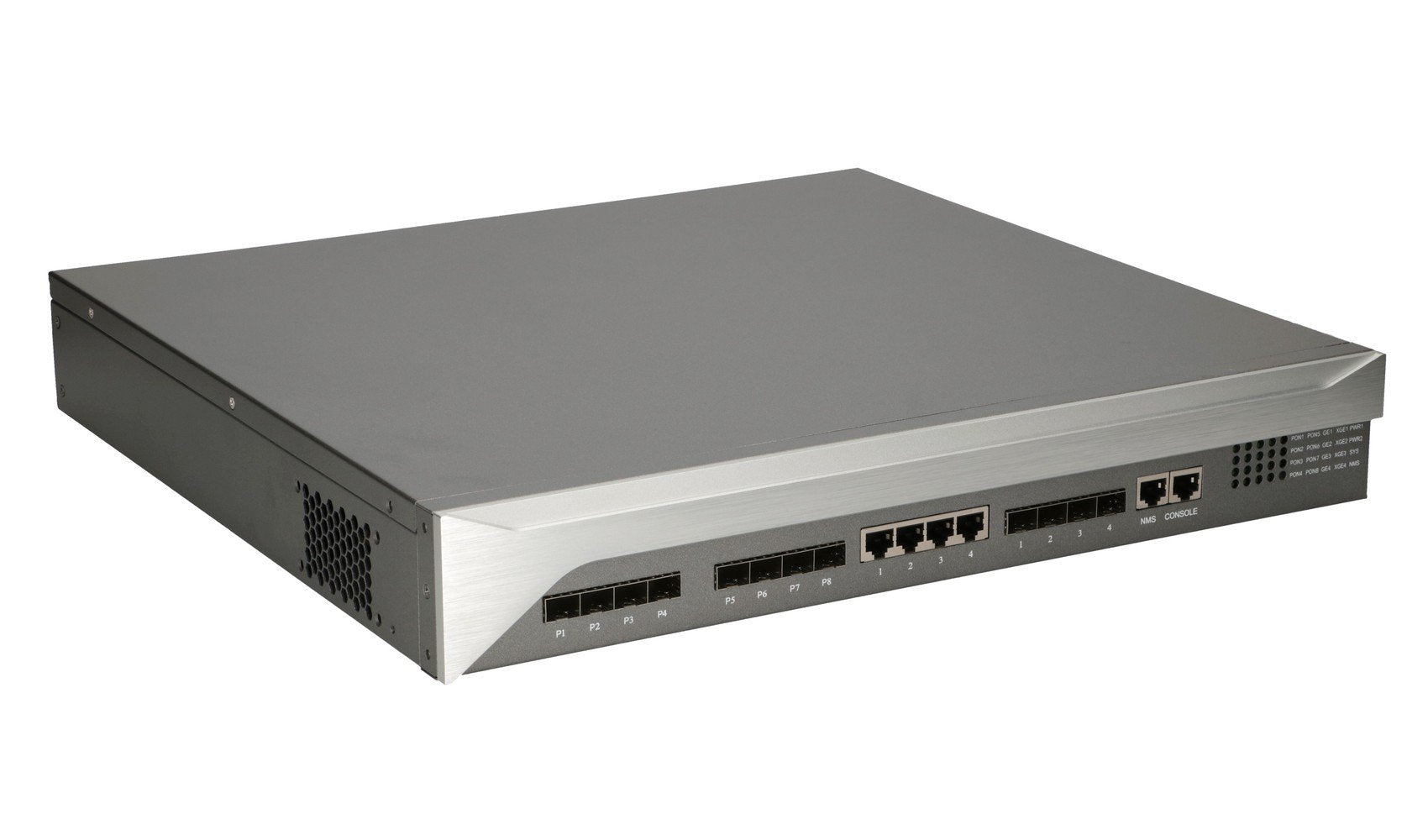 Extralink PREDATOR V2 EPON OLT 1U 19'' 8X GIGABIT PON PORTS/4x 10G SFP+ UPLINK PORTS/4X 1G PORTS