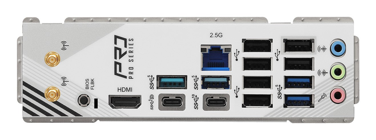 ASRock 90-MXBQL-A0UAYZ Carte mere B850 Pro RS WiFi ATX avec DDR5 et Ethernet 2.5Gb