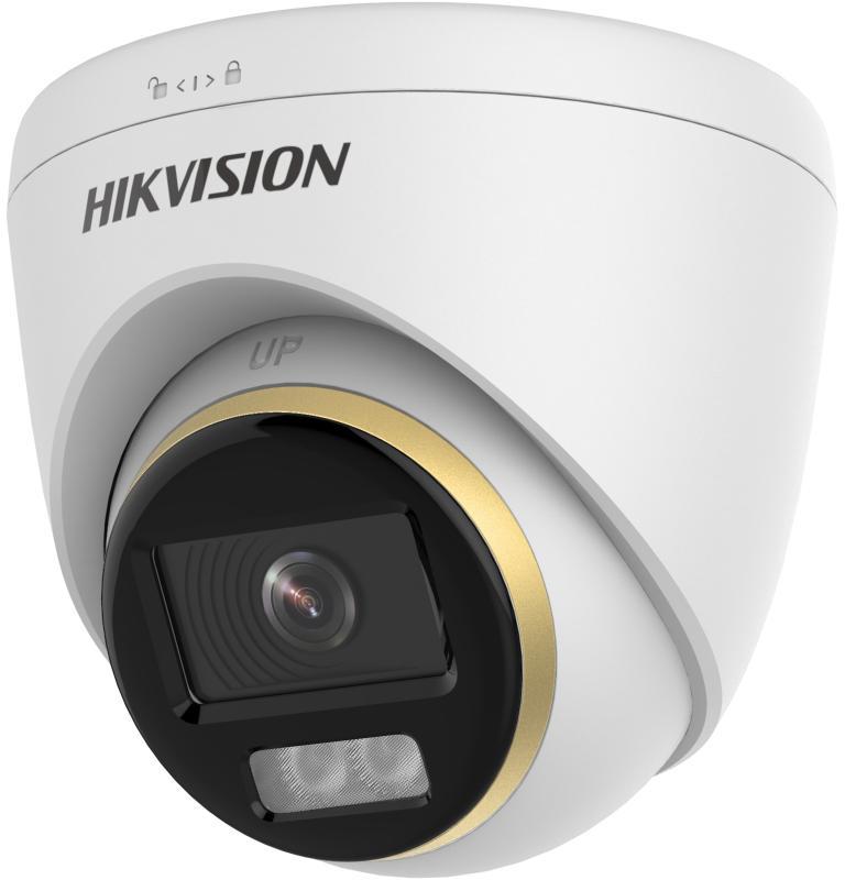 Hikvision DS-2CE72KF3T-LE(2.8mm) Caméra Turret Fixe 3K ColorVu a Double Éclairage PoC