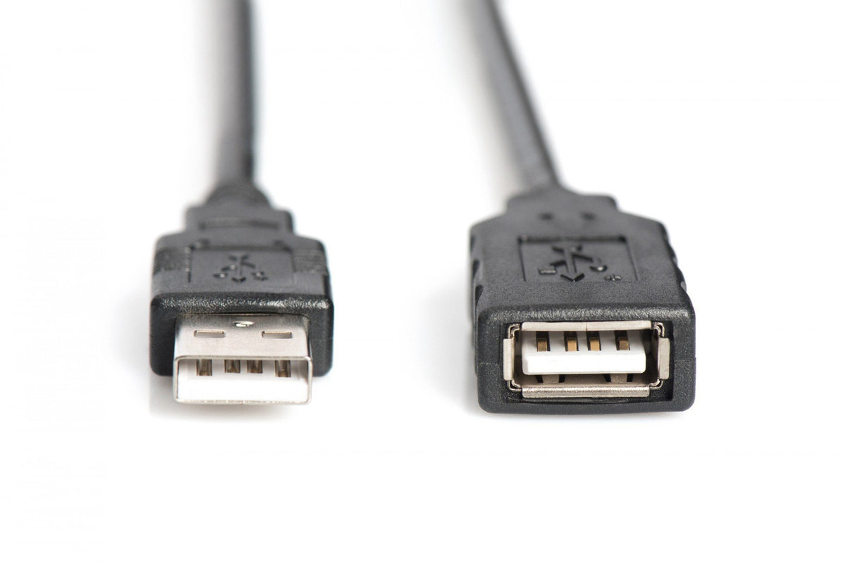 Digitus DA-73100-1 câble USB 10 m USB A 0,48 Gbit/s Noir