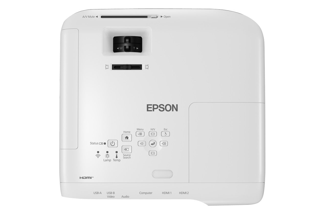 EPSON EB-X49 Projecteur 3LCD, XGA , 3600 lm, 16 000 : 1, 1,48 – 1,77:1, VGA x2, HDMI x1 , RJ45, Wifi avec ELPAP11
