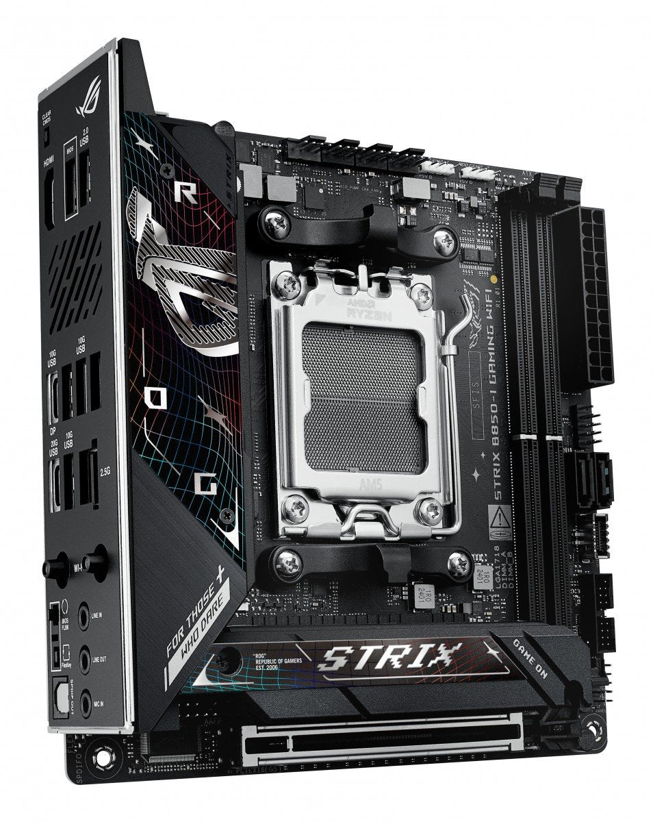 ASUS ROG STRIX B850-I GAMING WIFI AM5 DDR5 ATX MB 1xHDMI 2xM.2 2xSATA