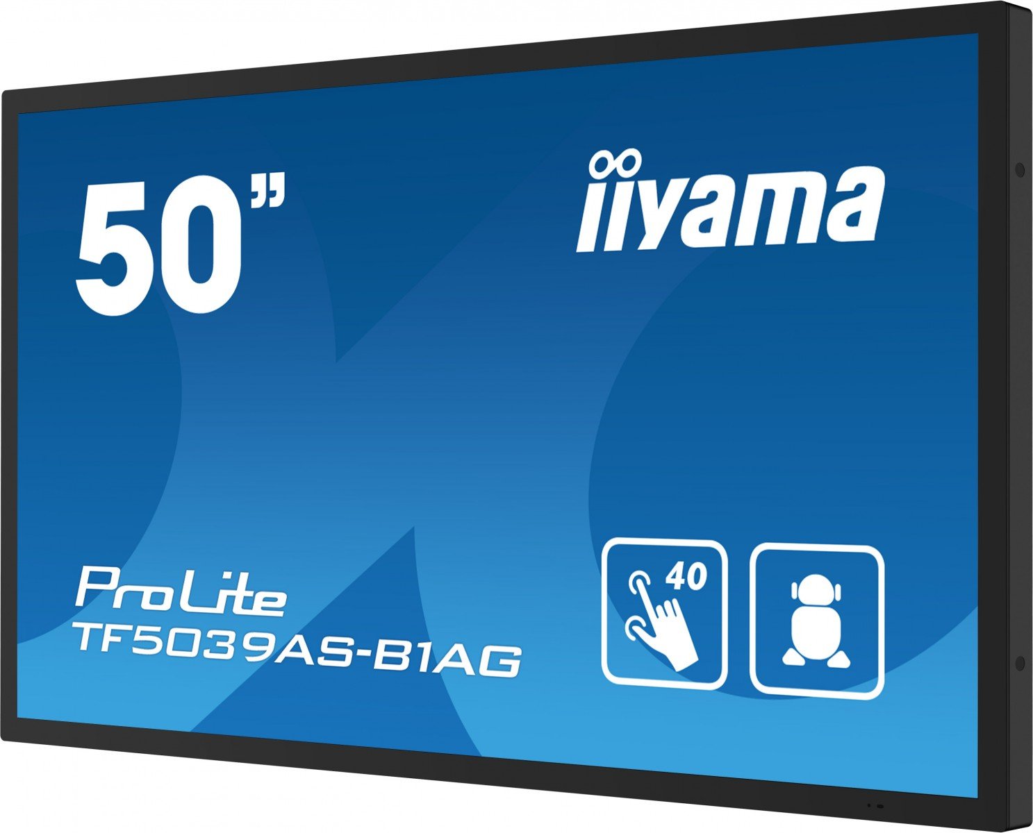 50" Bonded PCAP Anti-glare Bezel Free 40