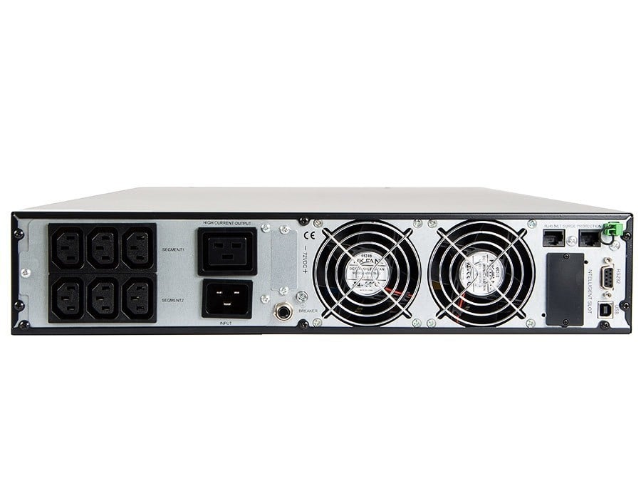 Green Cell UPS15 alimentation d'énergie non interruptible Double-conversion (en ligne) 1999 VA 900 W 6 sortie(s) CA