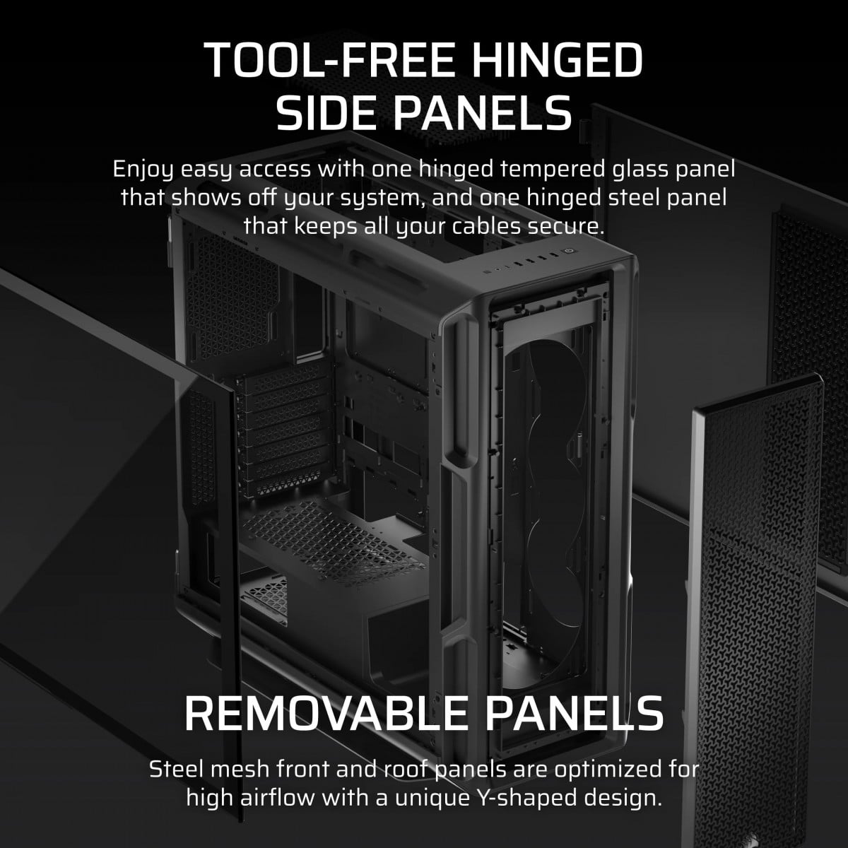 Corsair 5000T Midi Tower Noir