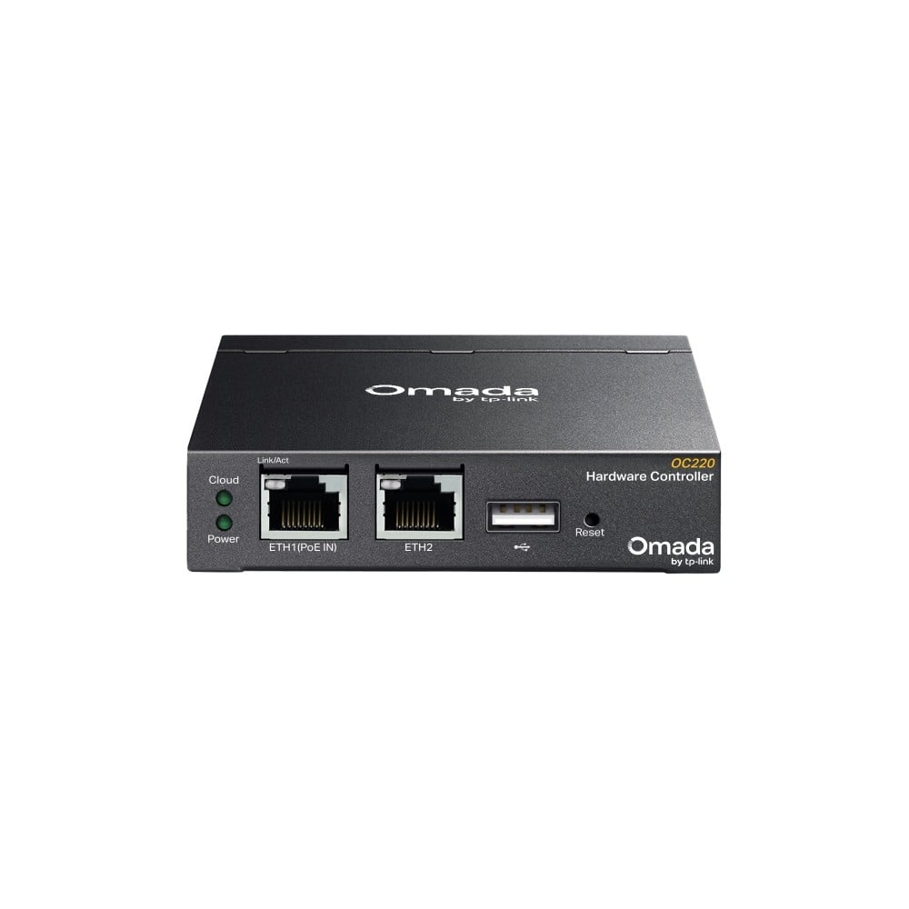 TP-LINK Omada Hardware Controller 2x 10/100/1000 Mbps Ethernet Ports 1x USB 2.0 Port 1x Micro USB Port