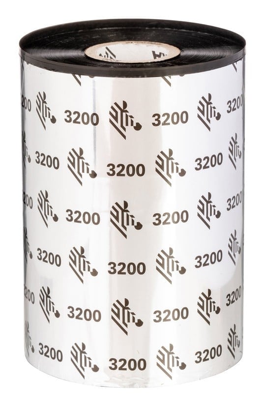 Zebra 3200 Wax/Resin ruban thermique 74 m Noir