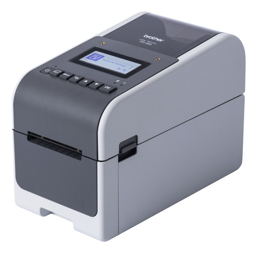 BROTHER 2p label printer USB connection 203dpi Ethernet Battery possible LCD display Bluetooth Wi-Fi