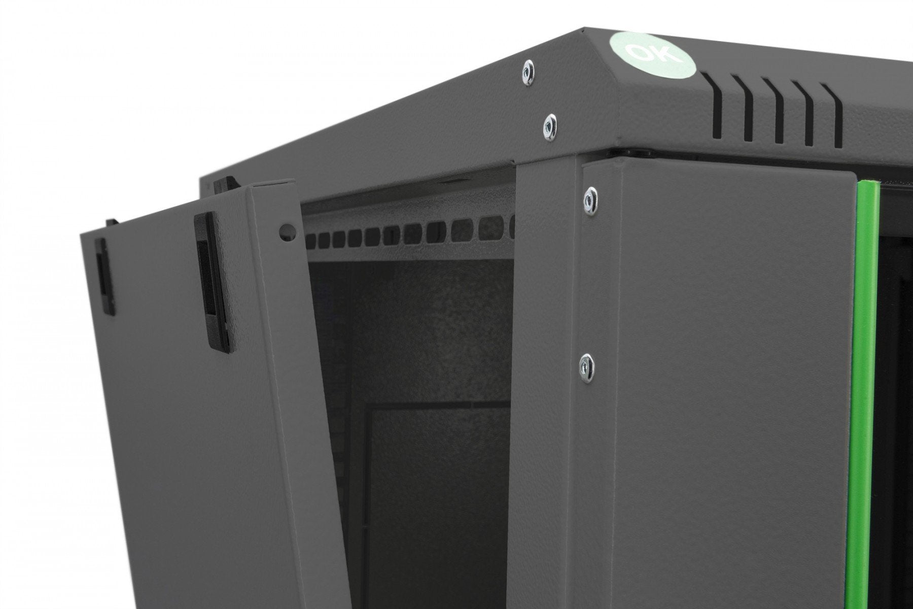 Digitus DN-19 07U-6/6-EC-SW étagere 7U Rack monté sur le mur Noir