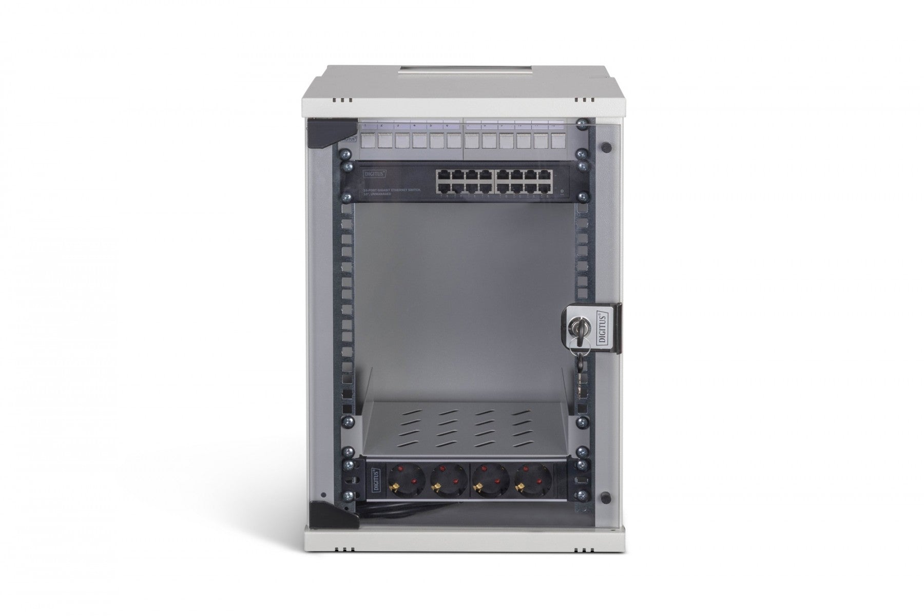 "Digitus DN-49102-SET Ensemble réseau SOHO Pro, 254 mm (10"") - 9U, 315 x 300 mm (l x p)"
