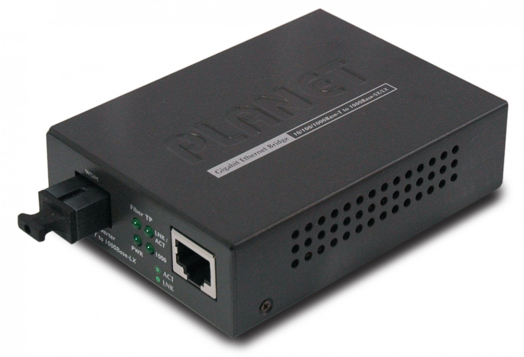 PLANET GT-806A60 convertisseur de support réseau 2000 Mbit/s 1310 nm Noir