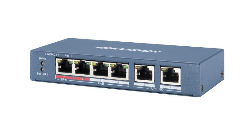 Hikvision DS-3E0106HP-E Commutateur