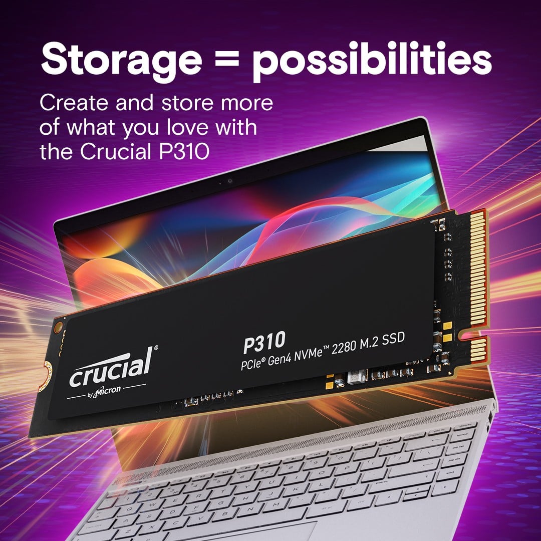 Crucial P310 4 To M.2 PCI Express 4.0 NVMe