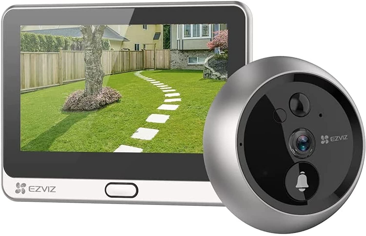 "EZVIZ DP2C systeme vidéophone 2 MP 10,9 cm (4.3"") Argent"