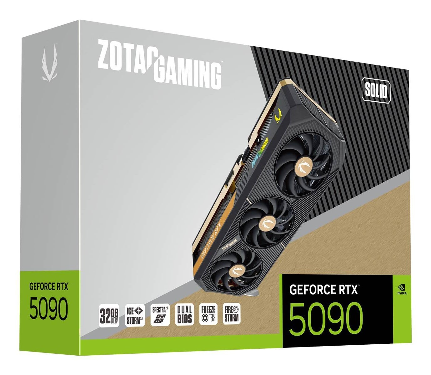 Zotac GeForce RTX 5090 Solid 32GB GDDR7 DLSS4