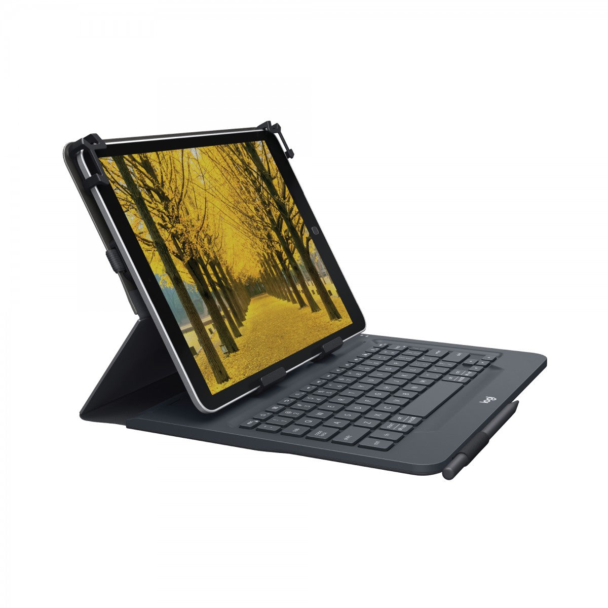 LOGITECH Universal Folio with integrated keyboard for 23 - 25,5cm / 9-10 inch tablets (UK) INTNL