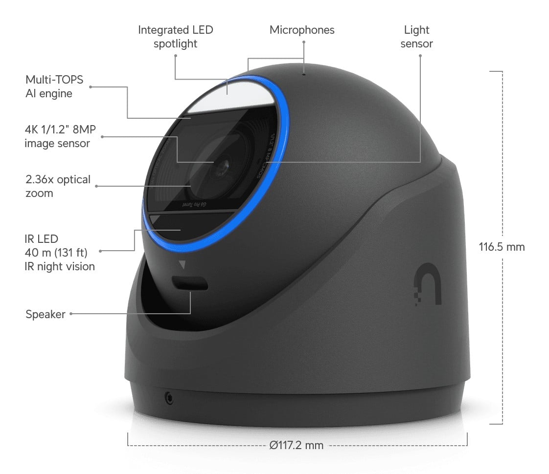 All-weather tamper-resistant 4K PoE+ca