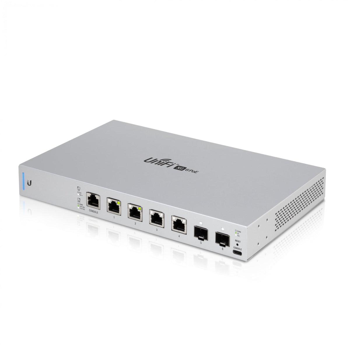 Ubiquiti Networks UniFi US-XG-6POE commutateur réseau Géré 10G Ethernet (100/1000/10000) Connexion Ethernet, supportant l'alimentation via ce port (PoE) 1U Gris