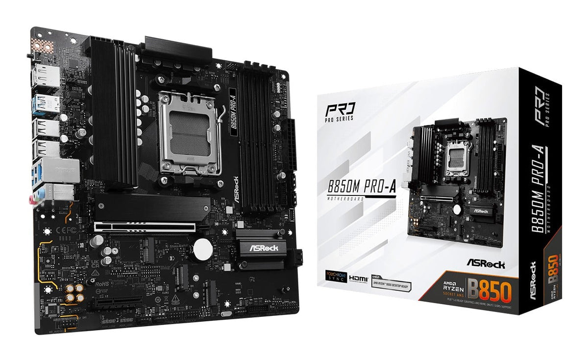 ASRock 90-MXBR80-A0UAYZ Carte mere B850M Pro-A avec DDR5 et socket AM5