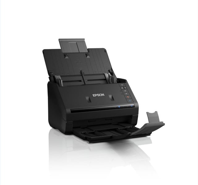 EPSON WorkForce ES-580W Document scanner Contact Image Sensor CIS Duplex 600x600dpi 35ppm ADF 100sheets 4000scans/d USB Wi-Fi