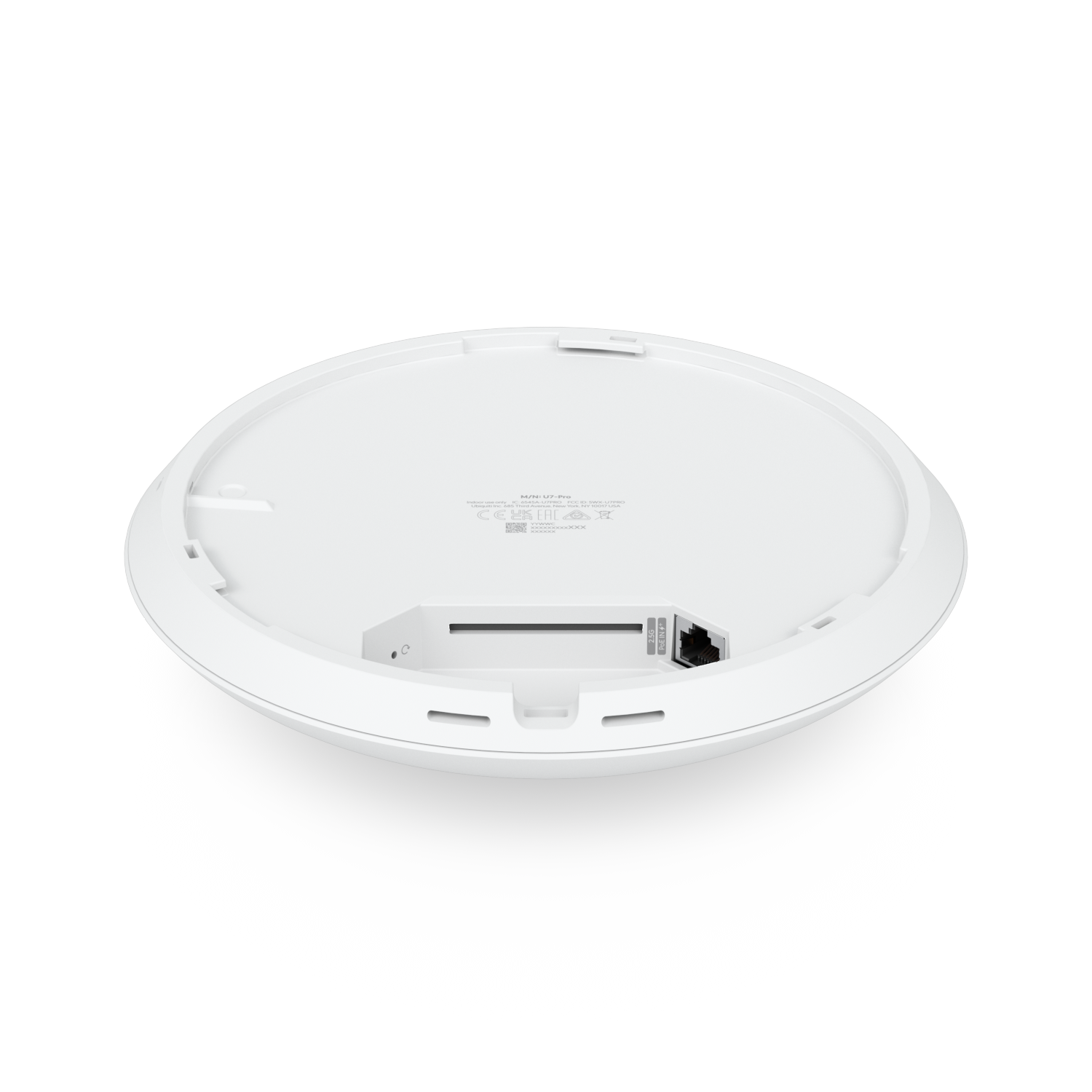 Ceiling-mount WiFi 7 AP with 6 GHz suppo