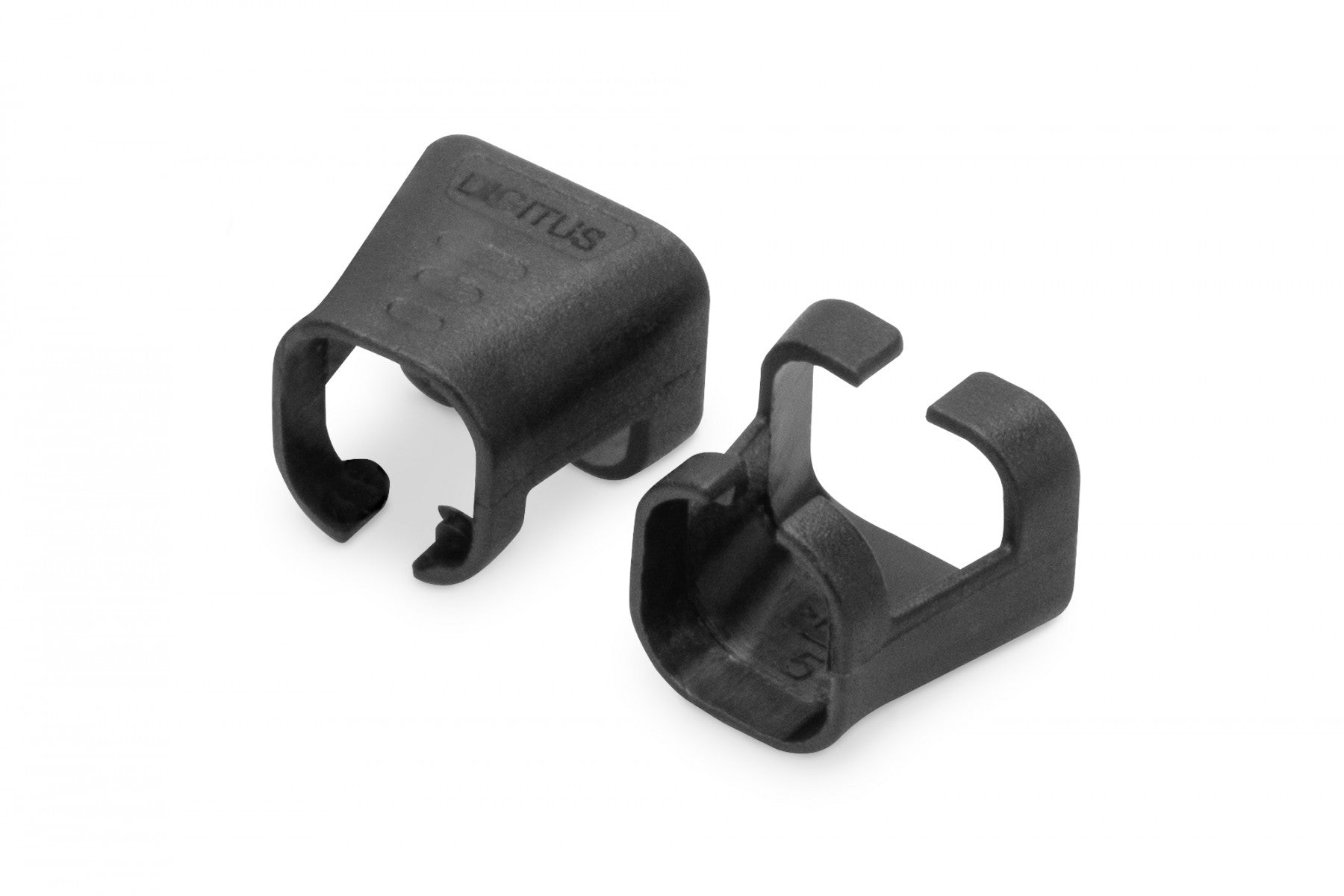 Clip coloré pour fiche RJ45, noir, paquet de 100