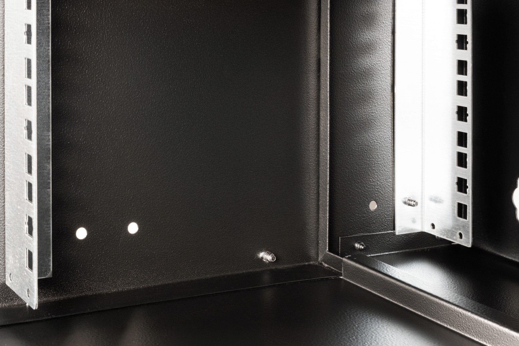 "Armoire réseau murale 19"" 9U, SOHO PRO 460 x 540 x 400 mm, porte en verre, noire, non assemblée, 60 kg"