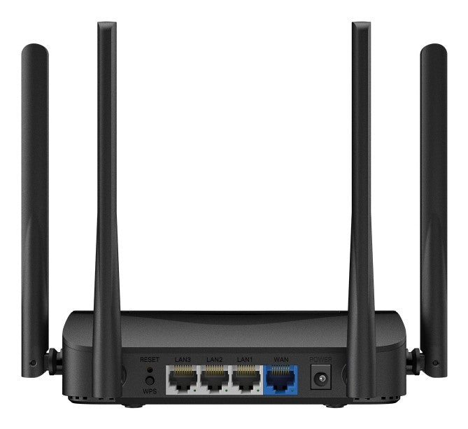 Mercusys MR25BE routeur sans fil Gigabit Ethernet Bi-bande (2,4 GHz / 5 GHz) Noir