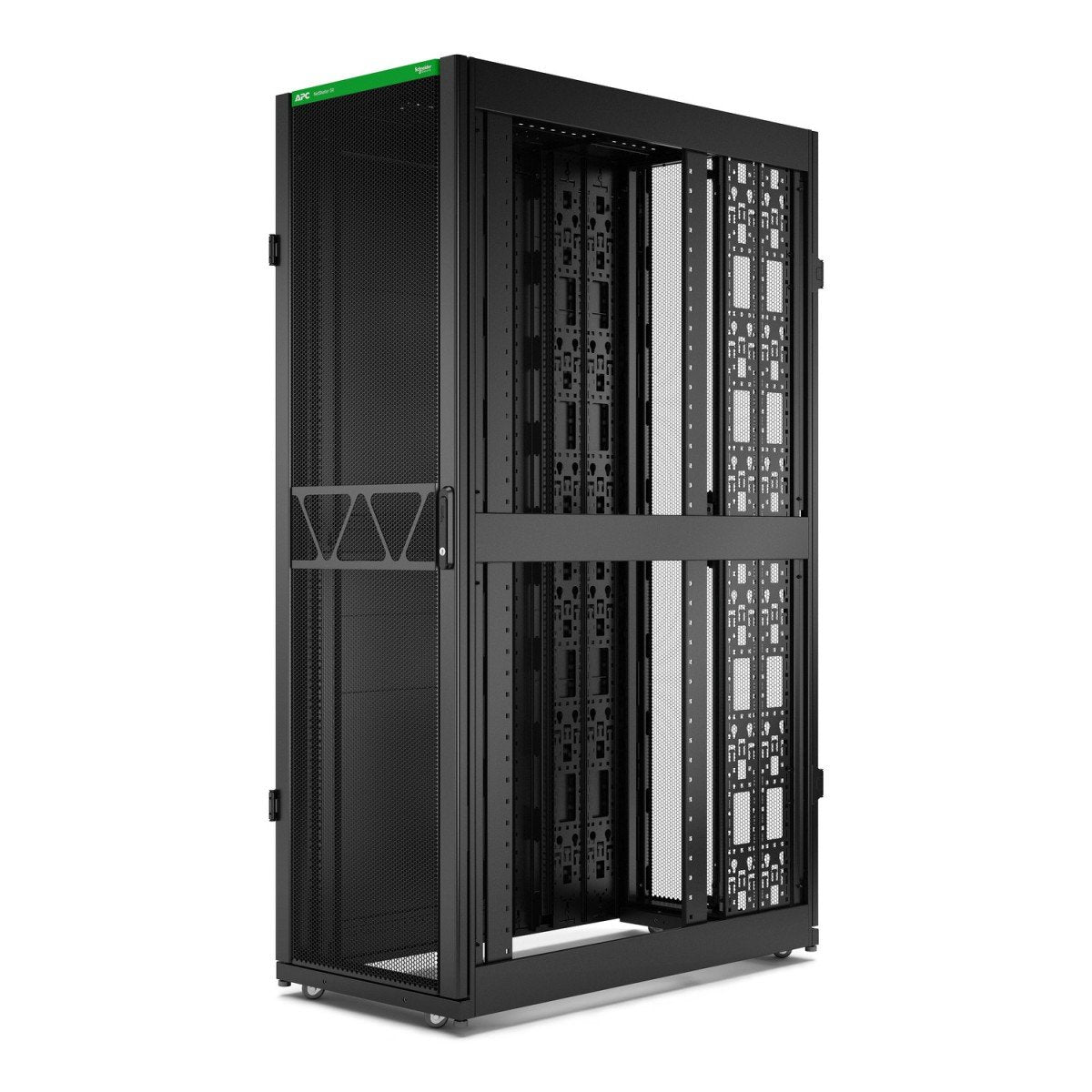 APC NetShelter SX Gen 2 Rack cabinet 1991H x 600W x 1200D mm with sides floor-standing Black 42U 19 TAA Compliant