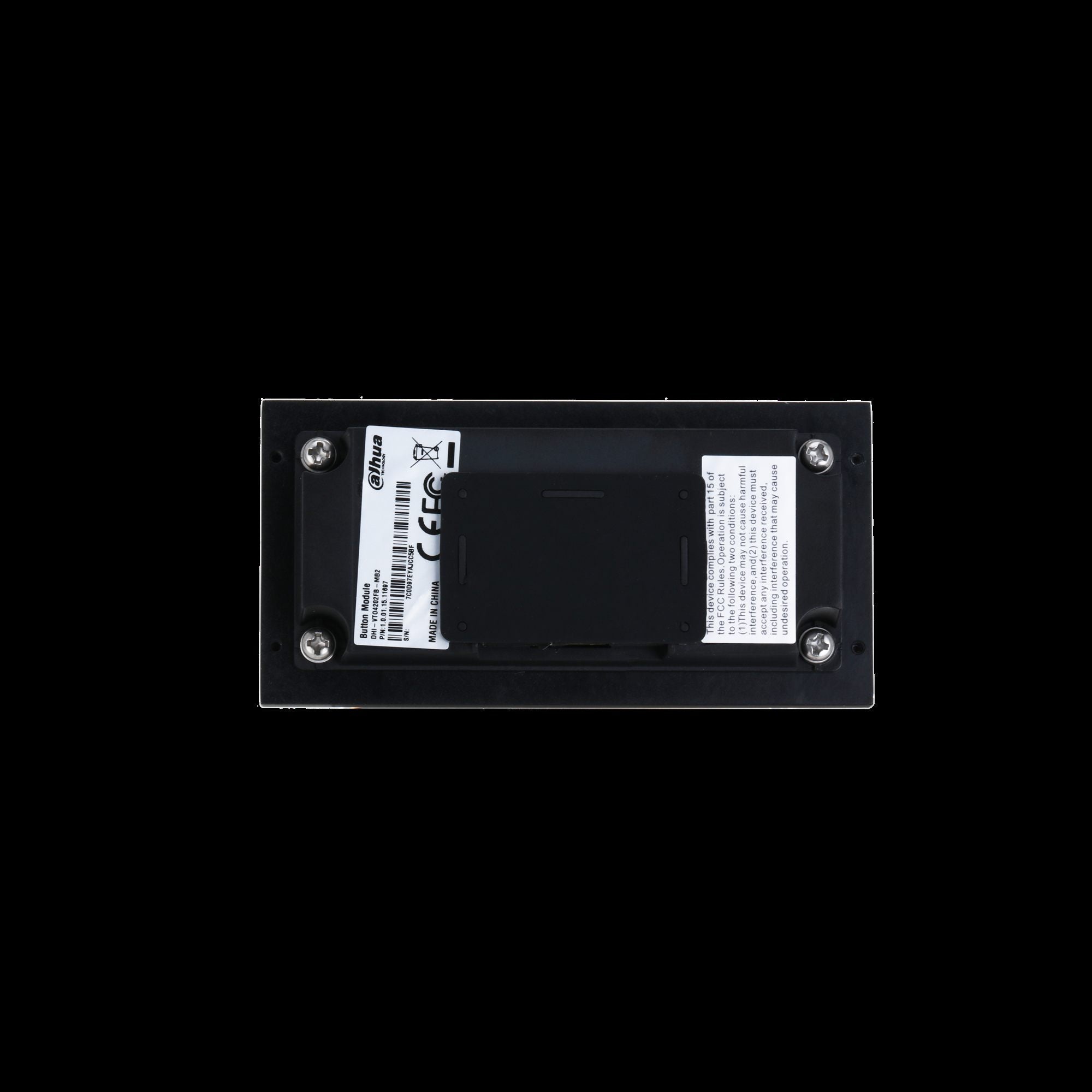 Dahua VTO4202FB-MB1 Module avec 1 bouton d'appel mécanique
