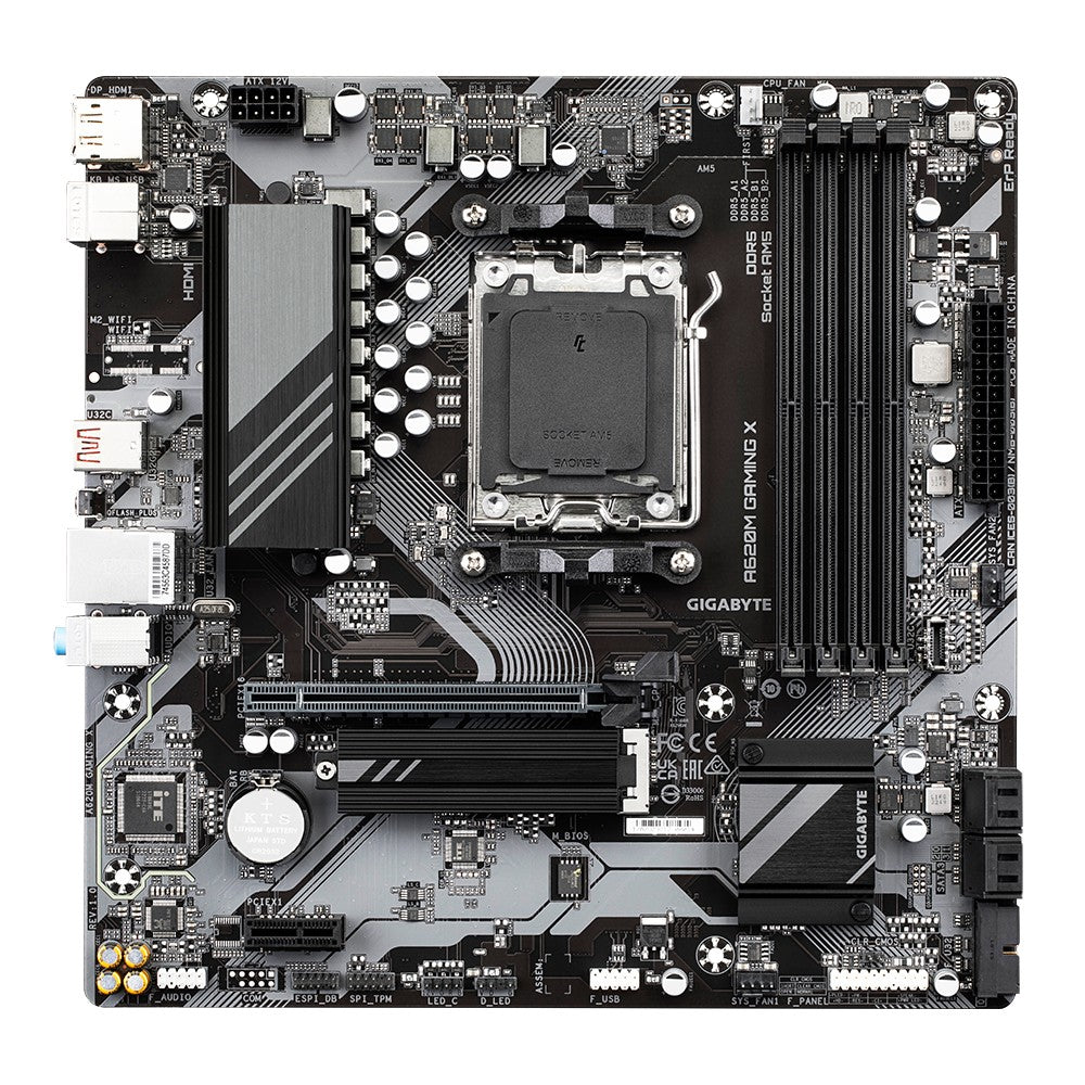 GIGABYTE A620M GAMING X carte mere AMD A620 Emplacement AM5 micro ATX