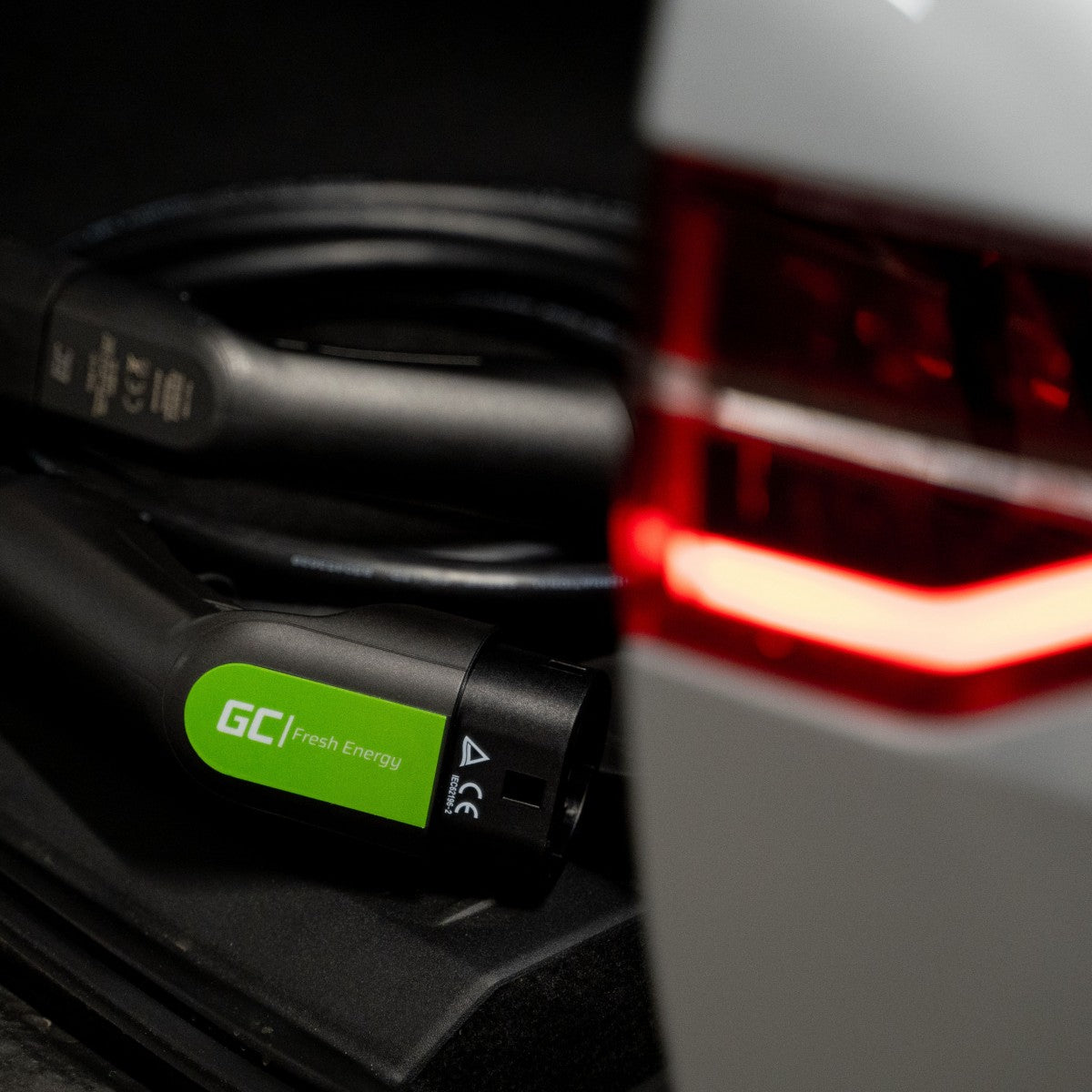 Green Cell EV13 câble de chargement de véhicules électriques Noir Type 2 1 5 m