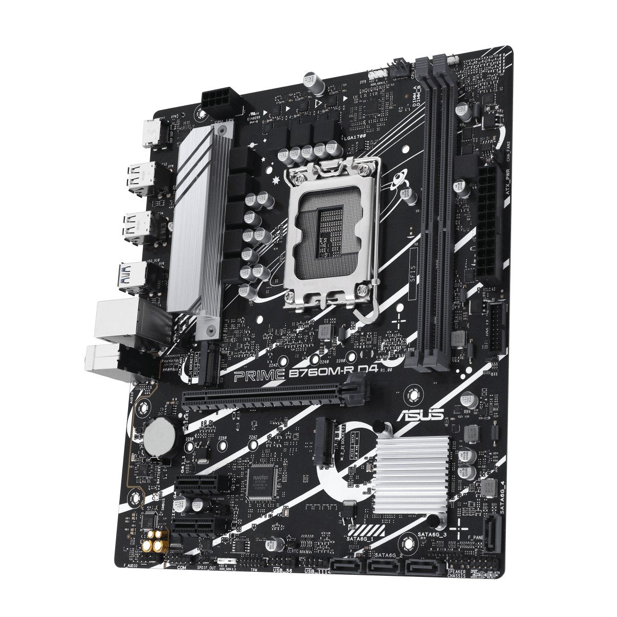ASUS PRIME B760M-R D4 LGA1700 2xDDR4 4xSATA 2xM.2