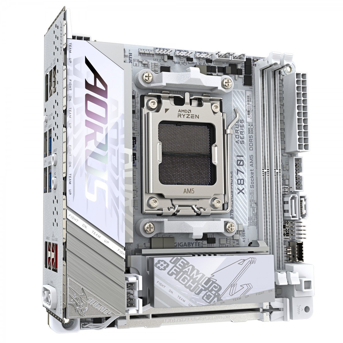 GIGABYTE X870I AORUS PRO ICE carte mere AMD X870 Emplacement AM5 Micro ITX