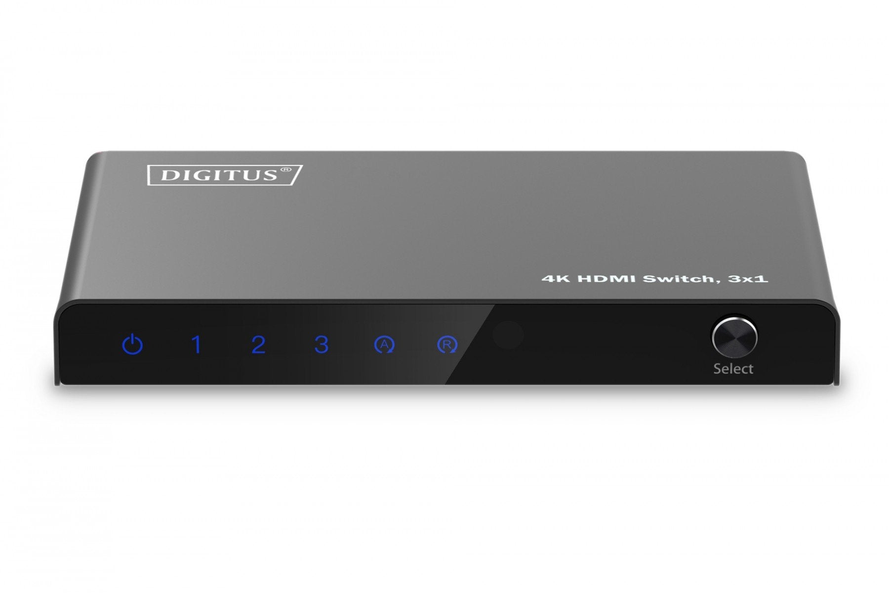 Commutateur HDMI 3x1, 4K/60Hz UHD avec HDR, 18 Gbps, HDCP 2.2