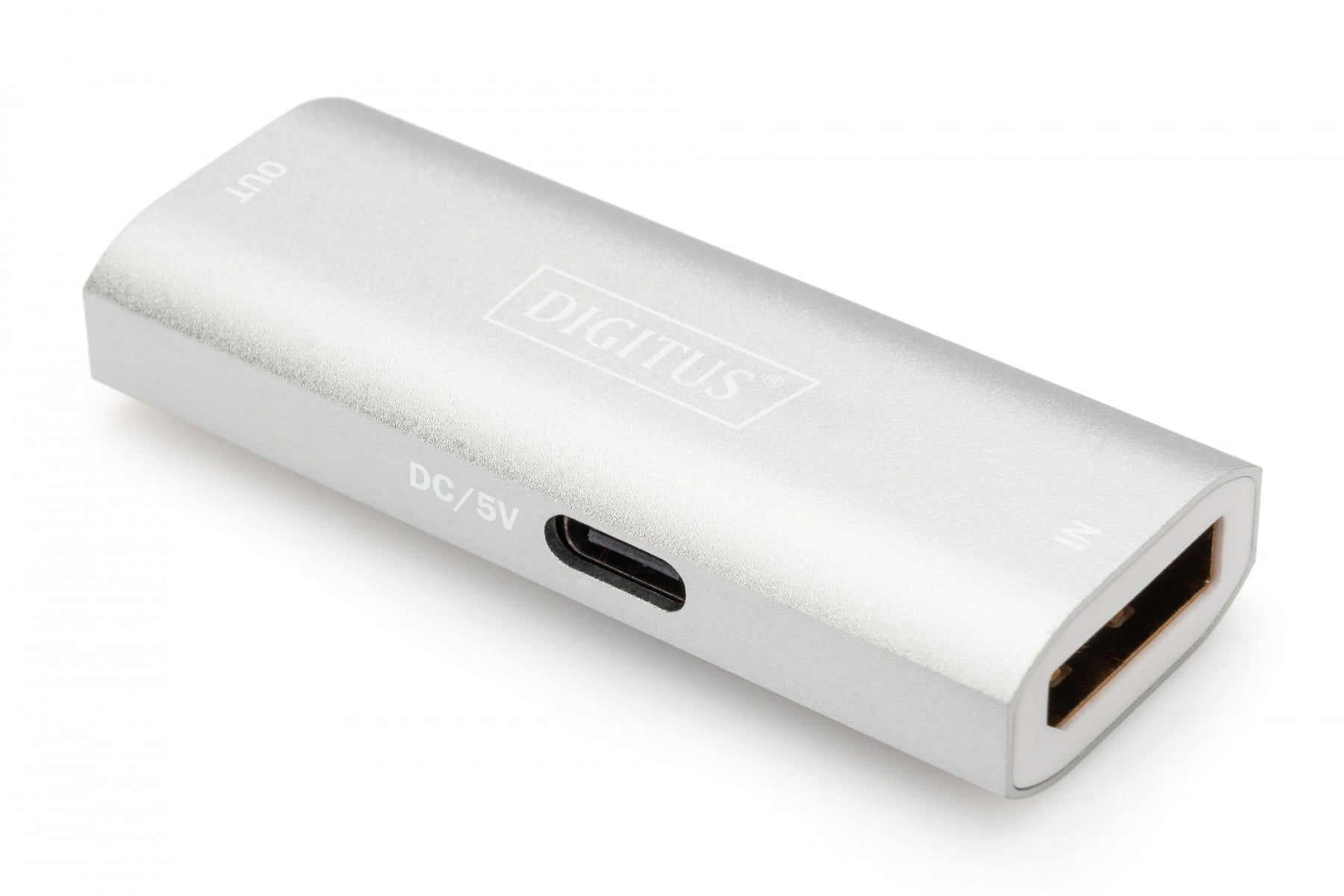 Digitus DS-55524 extension audio/video Répéteur AV Argent