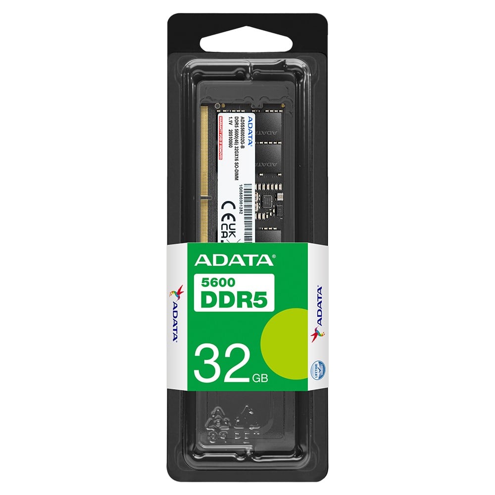 Module de mémoire ADATA AD5S560032G-S 32 Go 1 x 32 Go DDR5 ECC