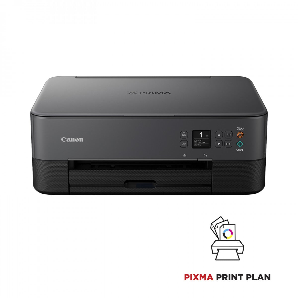 CANON PIXMA TS5350i MFP colour inkjet A4 13ipm Print 200sheets USB Wi-Fi Black (P)