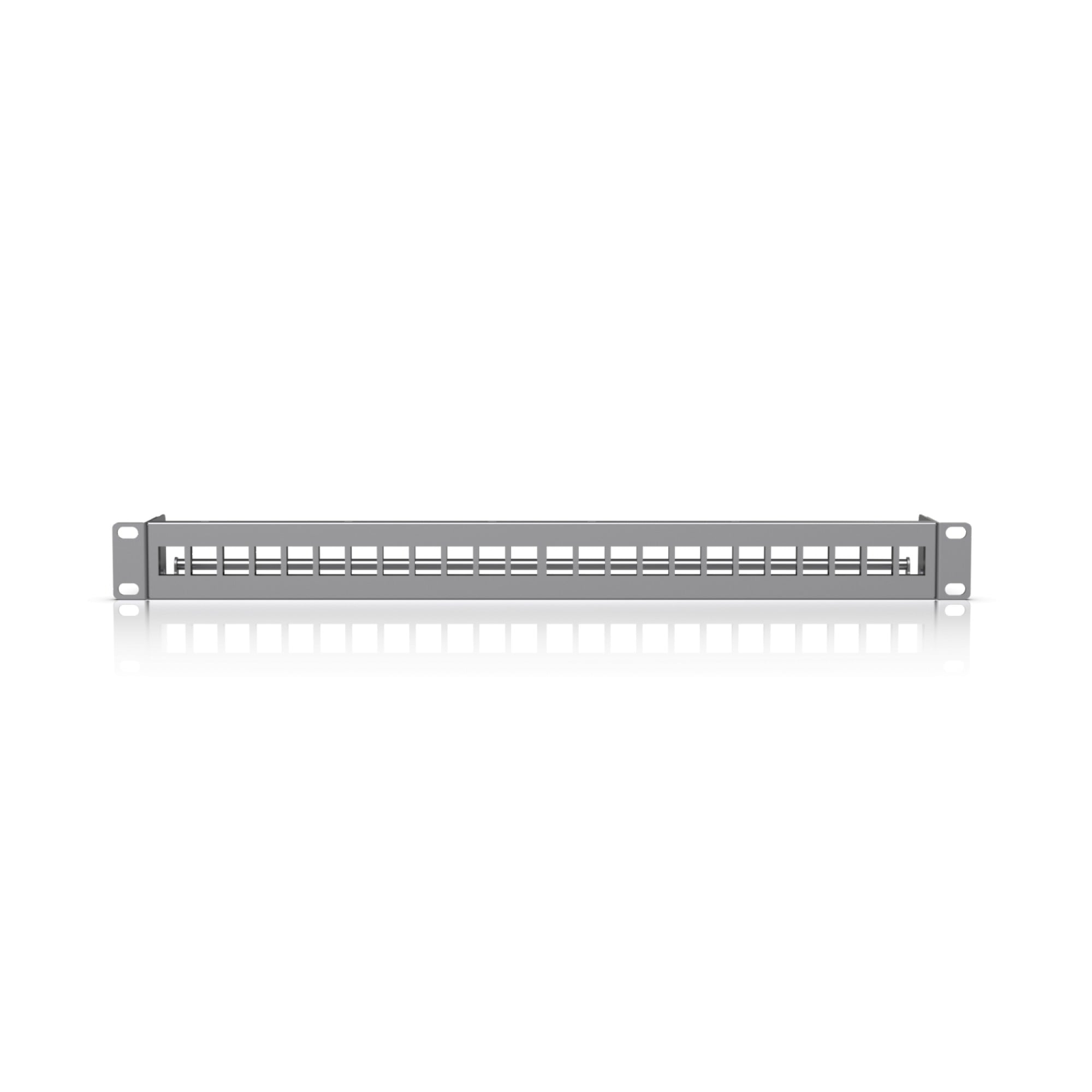 Rack mount 24-port blank patch panel
