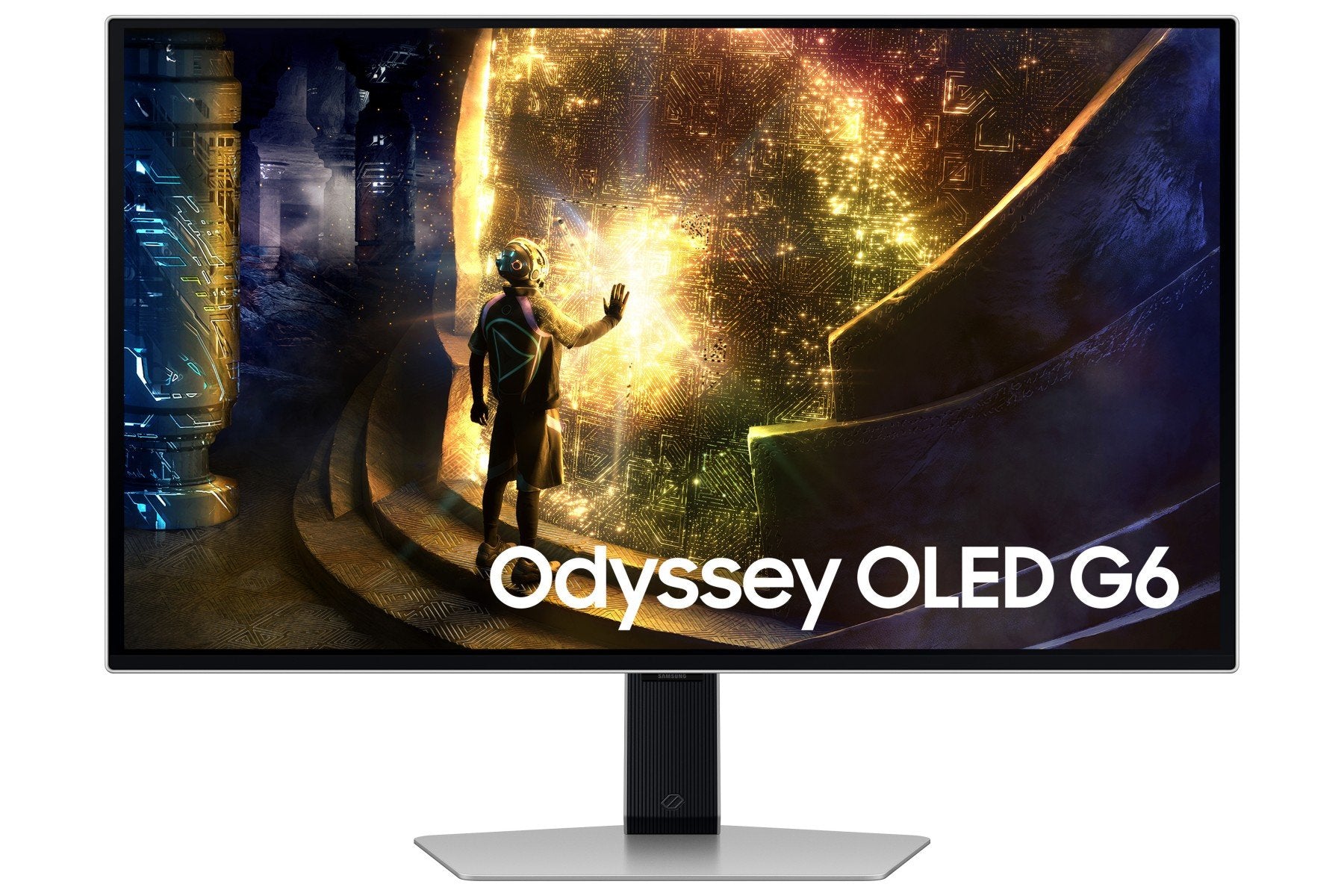 "Samsung G61SD écran plat de PC 68,6 cm (27"") 2560 x 1440 pixels Quad HD OLED Argent"