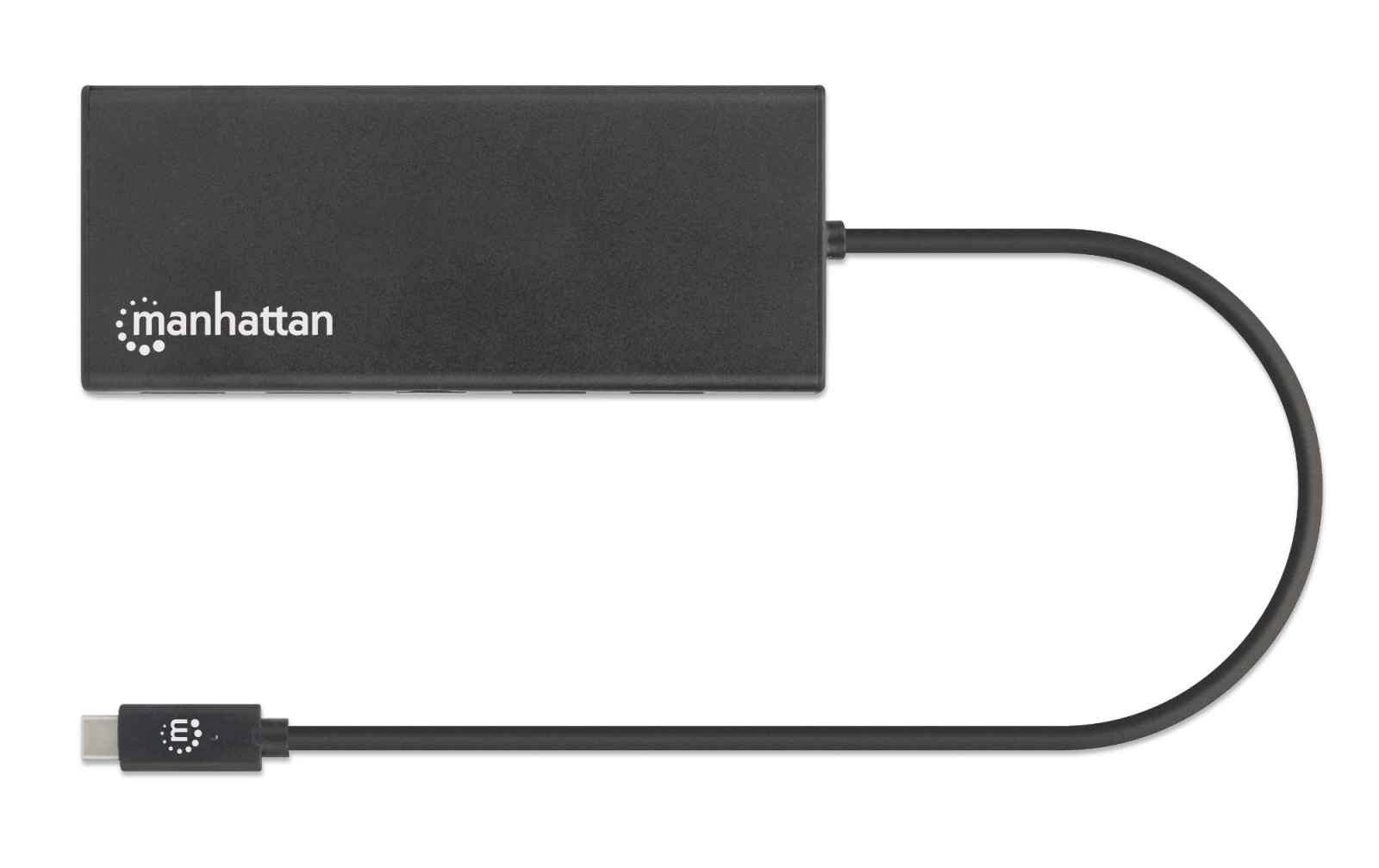 Manhattan 152747 Convertisseur USB-C 3.0 vers RJ45 2x HDMI