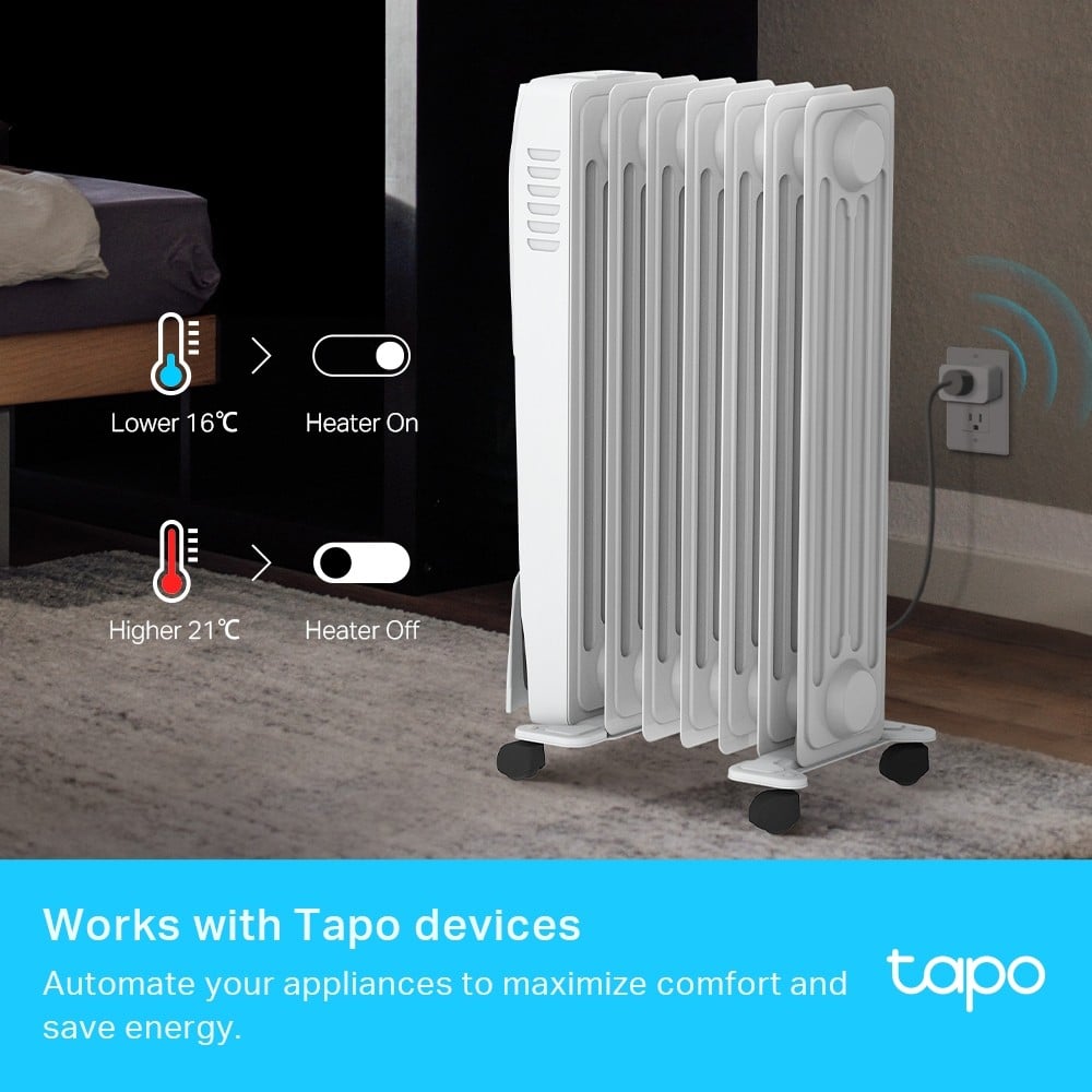 TP-LINK Smart Temperature and Humidity Monitor 868MHz Battery Powered 2xAAA 2.7inch E-ink display