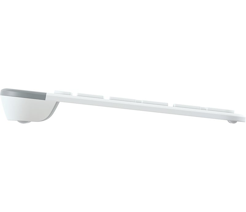 Logitech Slim MK470 clavier Souris incluse Universel RF sans fil QWERTY US International Blanc