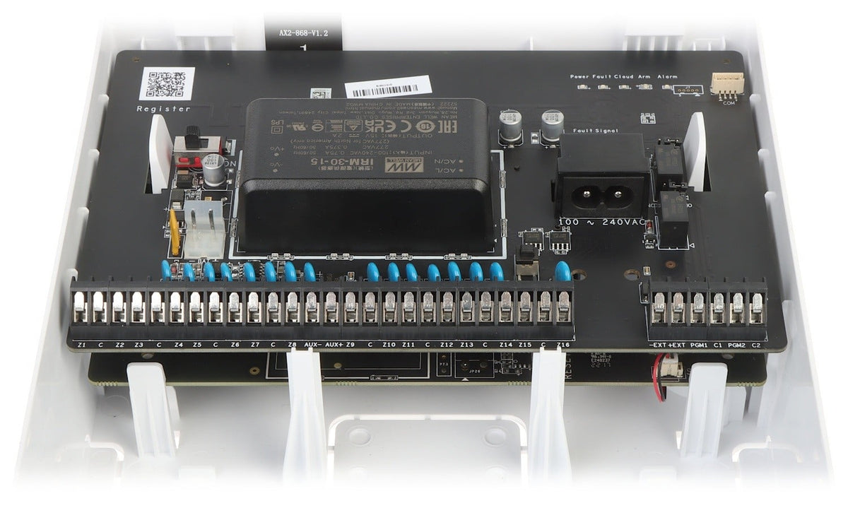Hikvision DS-PWA96-M2H-WE répéteur de signal d'alarme 868 MHz Wi-Fi TCP/IP Tri-X/Cam-X